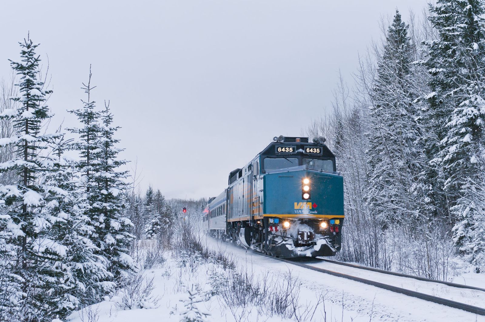 Xl The Canadian Train Canada Snow (2)