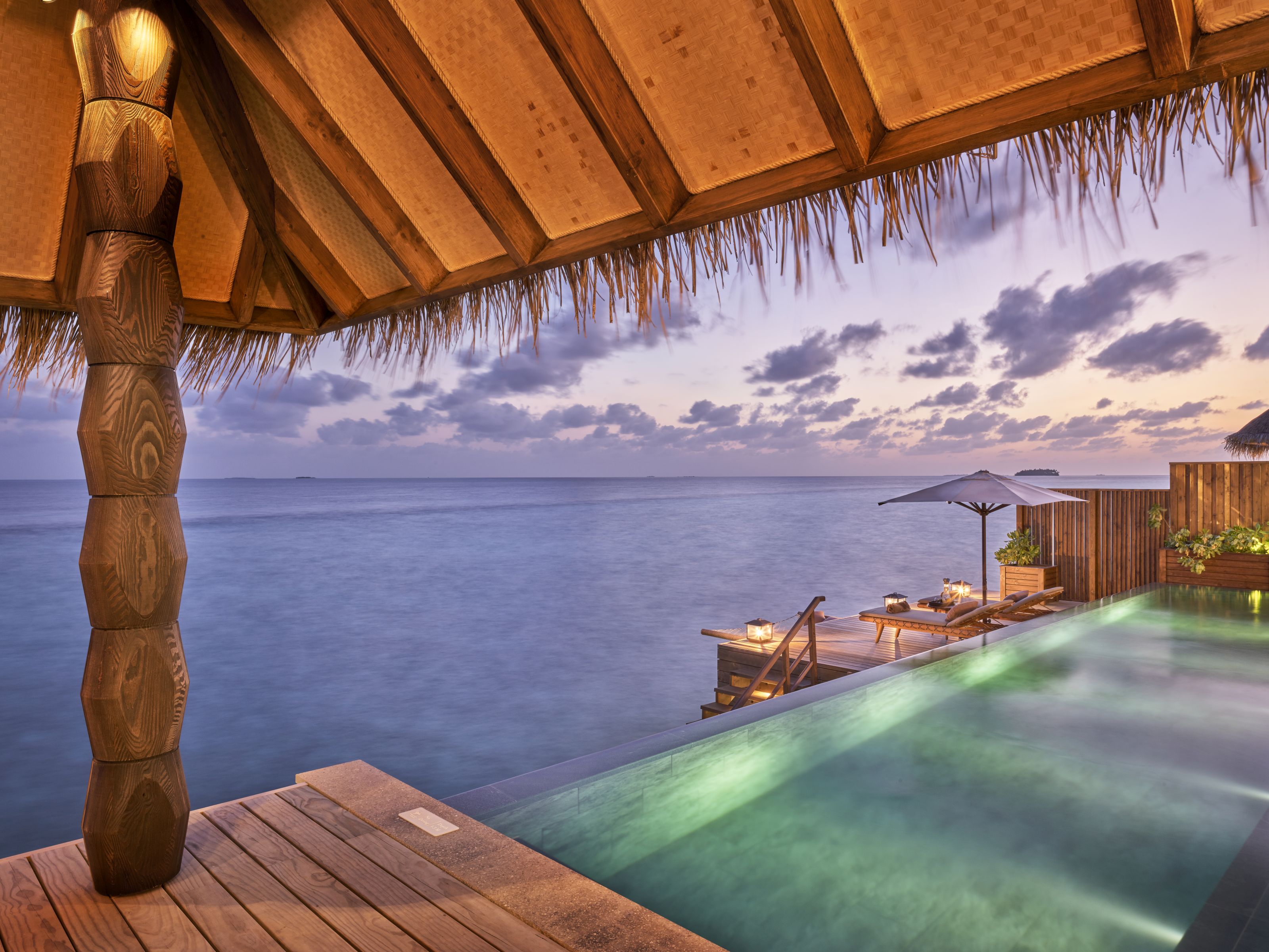 Xl Maldives Joali Sunset Luxury Water Villa Pool View