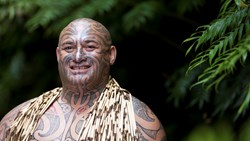 XL Maori Man Local Culture People New Zealand