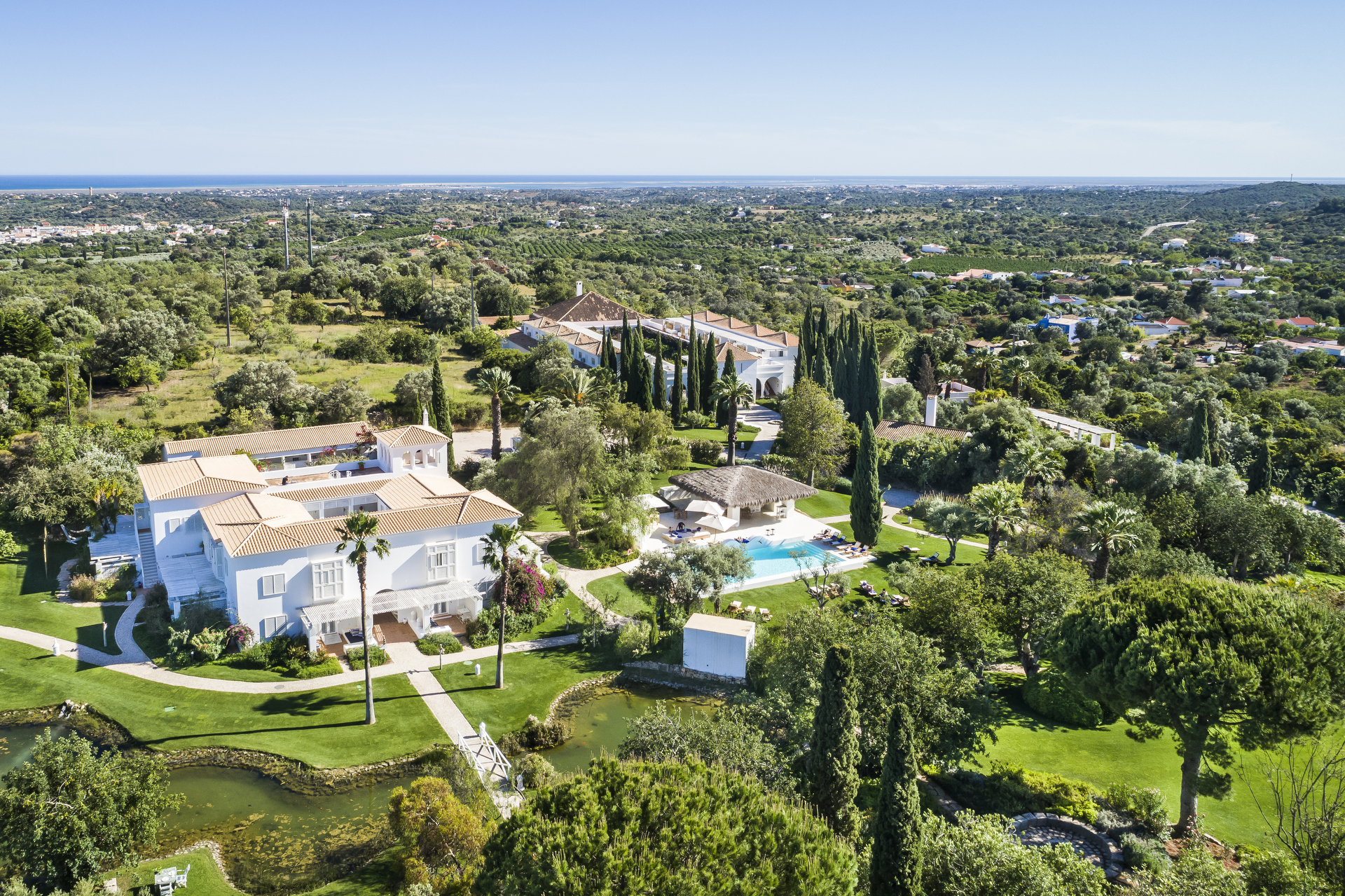 Small Portugal Moncarapacho Octant Hotels Vila Monte Drone Overview 2