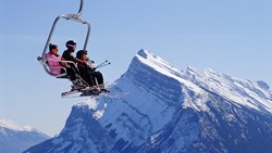 Xl Canada Alberta Banff NP Mt Norquay Chairlift