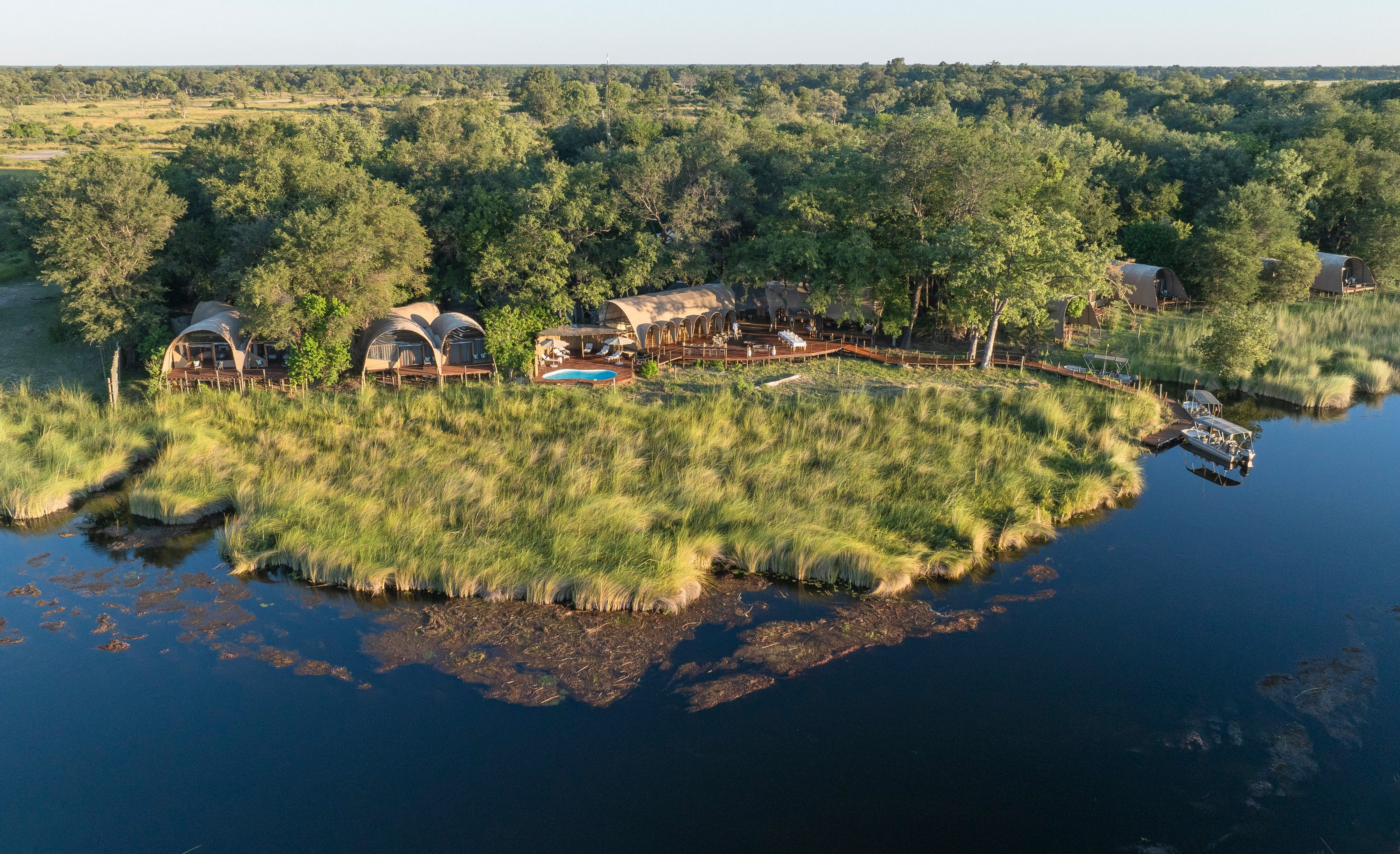 XL Botswana Okuti Botswana Aerial