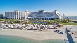 XL Dubai Hotel Waldorf Astoria Dubai Palm Jumeirah Beach Aerial